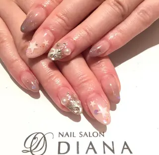 ミディアム カラー ネイル NAILSALON DIANAのネイルデザイン