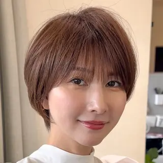 ショート ショート上手い人/ 東京/銀座/なかじのヘアスタイル
