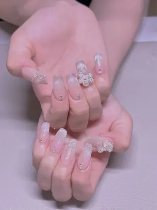 ネイル 長さだし専門店 M2　rikaのネイルデザイン