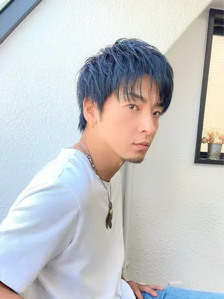 ショート メンズ メンズ/スパイキー ショート/isseyのヘアスタイル