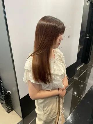 ロング 松尾 祐輝のヘアスタイル