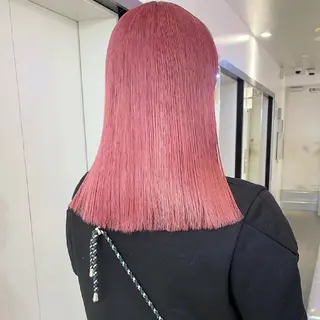 カラー セミロング ✨カラー人気✨ GAME原宿店のヘアスタイル