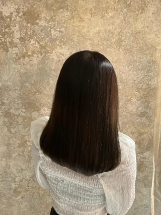 セミロング マテリアル 中央駅店のヘアスタイル