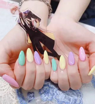 ネイル MoonNail ユリ🌸のネイルデザイン