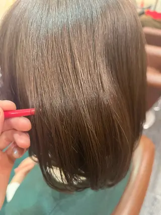 ミディアム 自由が丘/駅近/艶髪 /骨格補正/土屋優希のヘアスタイル
