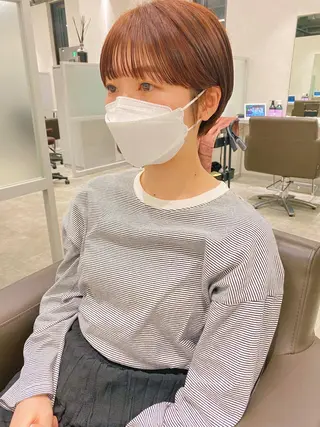 ショート 長江 諒のヘアスタイル