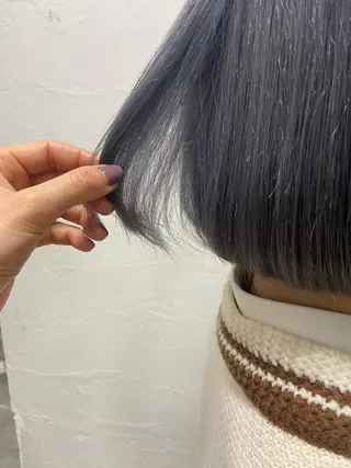 ショート カラー ヘアアレンジ 眠れるヘッドスパ✨ chacoのヘアスタイル