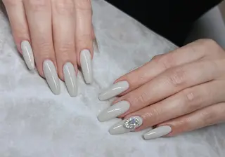 ネイル MoriseNail Jr研修💜イシダのネイルデザイン