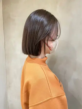 ミディアム rino/カット/ ミディアム／名古屋のヘアスタイル