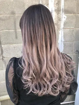 カラー ダブルスキルエクステ /羽エクステ白石宇由のヘアスタイル