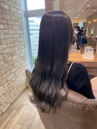 ロング 中原 琴音のヘアスタイル