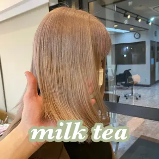 ミディアム カラー ダブルカラー特化💍 tiam💍韓国ヘアのヘアスタイル