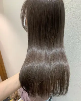 ロング カラー hub hair レイヤー/透明感のヘアスタイル