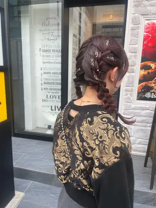 ヘアアレンジ 久保田 千尋のヘアスタイル