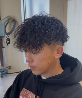 パーマ メンズ カット/メンズ パーマ/夢翔のヘアスタイル