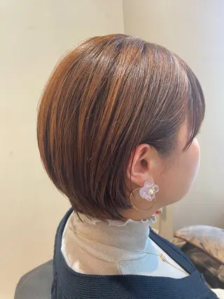 ショート カラー classic 新横浜satomiのヘアスタイル