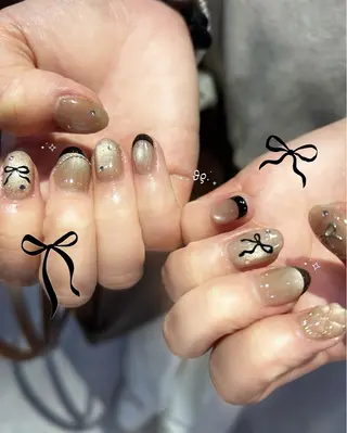 ネイル ASA nail / アート☀︎ニュアンスのネイルデザイン