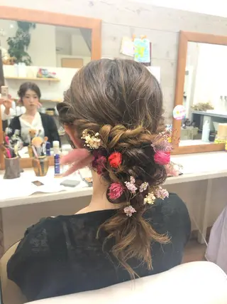 ヘアアレンジ 岩尾 志保のヘアスタイル