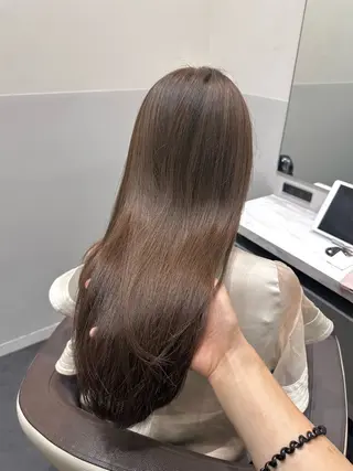 ロング カラー 矢野 晃平のヘアスタイル