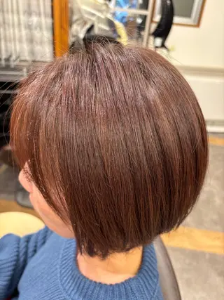 ショート ボブ🫧透明感カラー 💎Sayakaのヘアスタイル