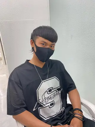 ショート メンズ 中川 茜里のヘアスタイル