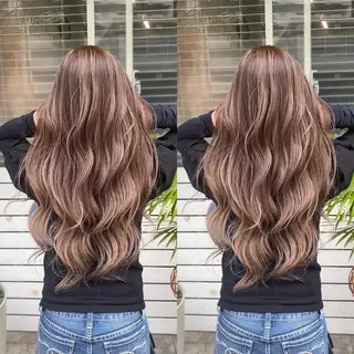 ロング 西元 亜由美のヘアスタイル