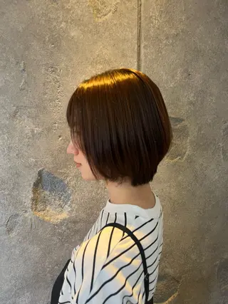 ショート 大久保 遥日のヘアスタイル