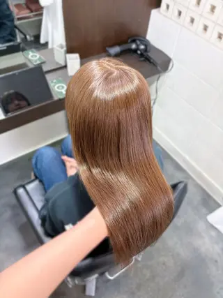 カラー 瀬田/韓国レイヤー/ トレンドヘア石田亜弥のヘアスタイル