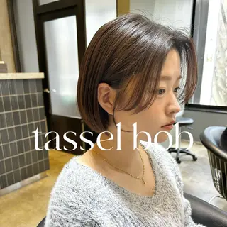 ショート 縮毛矯正・似合わせ タナカ レイヤのヘアスタイル