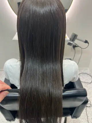 ロング 髪質改善 ヒデのヘアスタイル