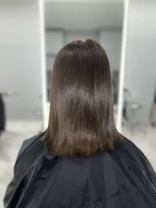 セミロング カラー 新宿/レイヤーカット 西澤 ジュンヤのヘアスタイル