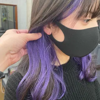ロング カラー ハイトーン/デザイン hirokiのヘアスタイル