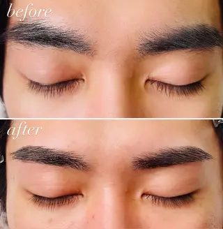 メンズ アイブロウ 渋谷半個室サロン✨ SASAKIのマツエク・マツパデザイン