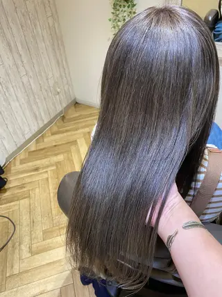 セミロング 40代ママの 若見え専門美容師のヘアスタイル