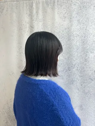 ミディアム 竹口 莉央のヘアスタイル