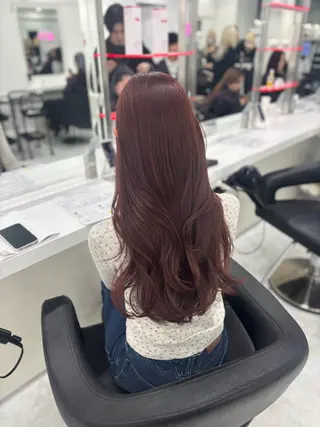 カラー 🎀ツヤ髪✖︎ 暖色🎀RYUKAのヘアスタイル