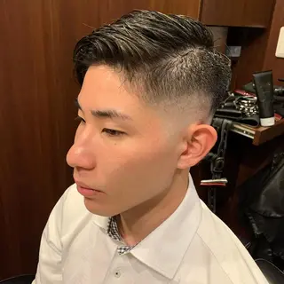 ショート メンズ 羽木 隆徒のヘアスタイル