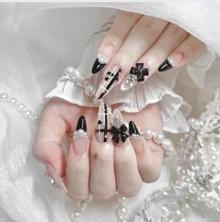 ネイル Sara/3Dチップ 長さたし専門店のネイルデザイン