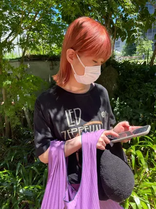 ショート カラー 早瀬裕之 パーマのヘアスタイル