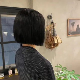ショート カラー 10月限定モニター 髪質改善美髪矯正のヘアスタイル