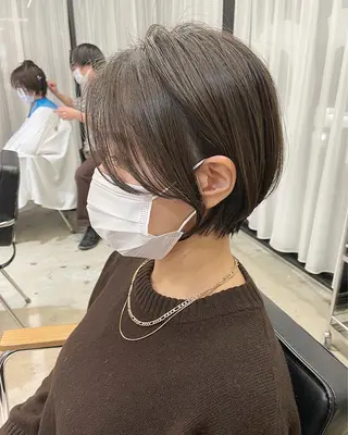 ショート カラー 【ショートカット 美髪矯正】今井隆太のヘアスタイル