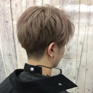 メンズ ショート カラー sato shoheiのヘアスタイル