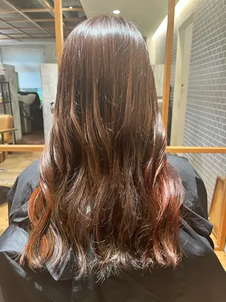 ロング カラー おの ももか /京急富岡のヘアスタイル