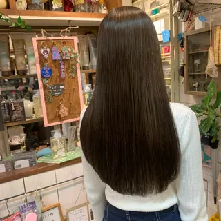 ロング “ととのう”ヘッドス パ🌿本多麻亜優のヘアスタイル
