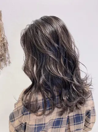 ロング カラー パーマ 🌸銀座一丁目/美髪 矯正🌸山田 隆介のヘアスタイル