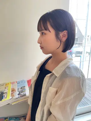 ショート 綿貫 美雪のヘアスタイル