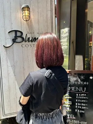 ショート LinQ所属・はしもと ゆうりのヘアスタイル