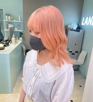 ミディアム 顔周りレイヤー/新宿 /モテ艶カラー/航介のヘアスタイル