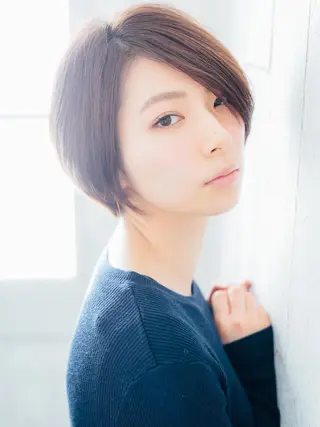 ショート FUKUNAGA YUのヘアスタイル