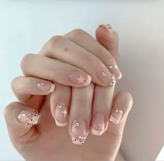 ネイル Sora nail 長さ出し専門店のネイルデザイン